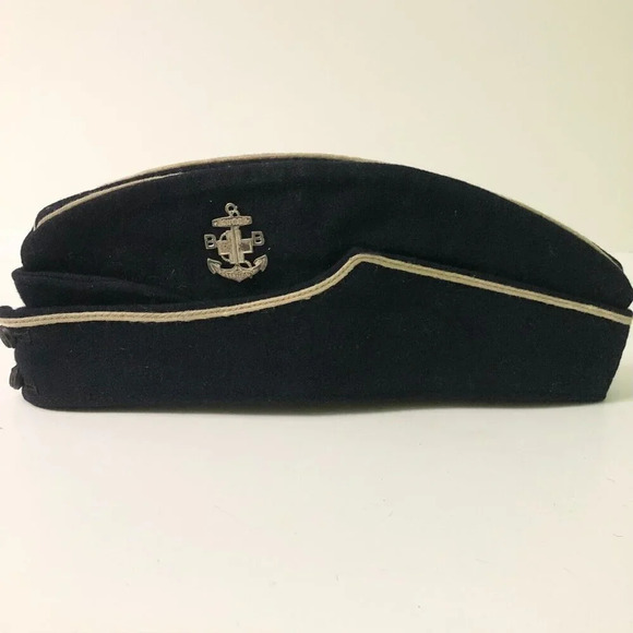 Vintage Boys Brigade Forage Cap Boys Scouts Sure Stedfast Brooch Pin - Picture 13 of 16